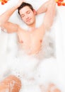 Bath bathtube man bodycare