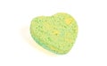 Bath bomb - Heart shaped Royalty Free Stock Photo