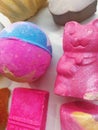 Bath bombs Royalty Free Stock Photo