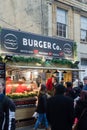 Bath Christmas Market - Burger Co Stall