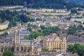 Bath City Panorama View Royalty Free Stock Photo