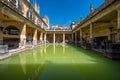 Bath, England - The Roman Baths - a popular tourist attraction