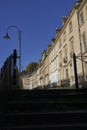 Historic Georgian terrace in Bath, Somerset