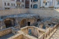 Bath house ruins of the Palace of the Shirvanshahs in Baku, Azerbaijan