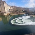Bath river buildings Royalty Free Stock Photo