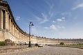 Bath Royal Crescent Somerset England Royalty Free Stock Photo