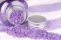 Bath salt Royalty Free Stock Photo