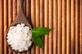 Bath salt. Royalty Free Stock Photo