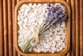 Bath salt. Royalty Free Stock Photo