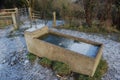 Bath Skyline walk - frozen trough