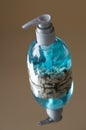 Bath soap dispenser Royalty Free Stock Photo