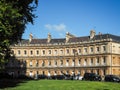 BATH, SOMERSET/UK - OCTOBER 02 : Houses in the Circus in Bath So