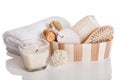 Bath spa massage kit Royalty Free Stock Photo