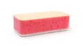 Bath sponge isolated on white Royalty Free Stock Photo