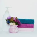 Bath still life Royalty Free Stock Photo