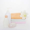 Bath still life Royalty Free Stock Photo