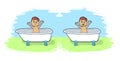 Bath Time Royalty Free Stock Photo