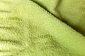 Green cotton bath towel texture 