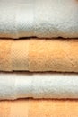 Bath towels, Terry cloth Royalty Free Stock Photo