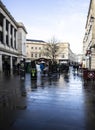 People shopping at Bath Christmas Market