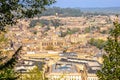 Bath, UK - Panoramic Views of Bath from the Alexandra Park Royalty Free Stock Photo