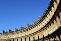 The historic Circus, Bath, Somerset, England. A Unesco World Heritage Site. Royalty Free Stock Photo