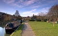 Bathampton Canal Royalty Free Stock Photo