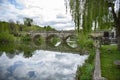 Batheaston old Toll Bridge Royalty Free Stock Photo