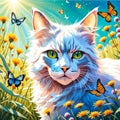 Sunbeam Chaser: A Kitten\'s Frolic in a Butterfly Eden