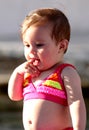 Bathing Beauty Baby Royalty Free Stock Photo