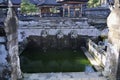 Bathing Temple Figures of Goa Gajah, Elephant Cave, Bali, Indonesia Royalty Free Stock Photo