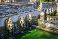 Bathing temple in Goa Gajah elephant cave, Ubud, Bali, Indonesia Royalty Free Stock Photo