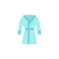 Bathrobe color icon. Element of color clothes icon for mobile concept and web apps. Detailed Bathrobe icon can be used for web and