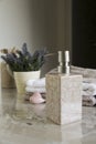 Bathroom accessories and pampering