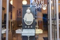 Bathroom accessories store showcase, Zurich