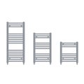 Bathroom chrome towel rail set