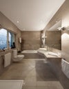 Bathroom, classic design