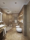 Bathroom classical style