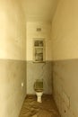 Bathroom in a deserted building, Namibia Royalty Free Stock Photo