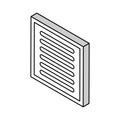 bathroom drainage hole isometric icon vector illustration Royalty Free Stock Photo