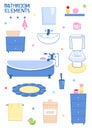 Bathroom elements - Hygiene accessories - Daily routine