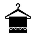 Bathroom glyph vector icon which can easily modify or edit
