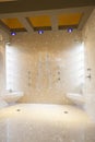 Bathroom With His And Hers Shower Heads Royalty Free Stock Photo