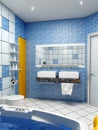 Bathroom interior