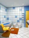 Bathroom interior