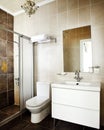 Bathroom interior Royalty Free Stock Photo