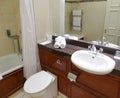 Bathroom Interior of new House Royalty Free Stock Photo