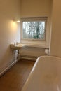 Bathroom by Le Corbusier at Villa Savoye Royalty Free Stock Photo