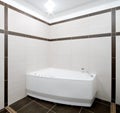 Bathroom in minimalism style Royalty Free Stock Photo