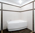 Bathroom in minimalism style Royalty Free Stock Photo